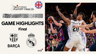 Barça  Real Madrid 9788 GAME HIGHLIGHTS  Playoff Final 2023 [upl. by Remington]