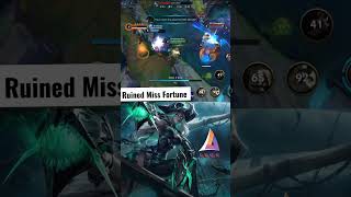 Ruined Miss Fortune shorts reels leagueoflegends wildrift missfortune [upl. by Azila]