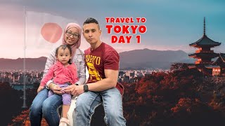 Vlog Day 1 in Japan Travel to Tokyo [upl. by Sualakcin374]