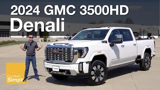 2024 GMC Sierra 3500HD Denali  Luxury 1Ton Pickup [upl. by Efeek]