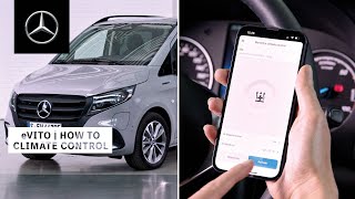 MercedesBenz eVito 2024  How To Use PreEntry Climate Control [upl. by Asiela788]