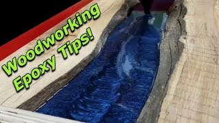 Epoxy Resin Tips and Tricks  How To Use Epoxy With Wood [upl. by Gerhan247]