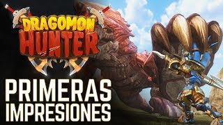 Dragomon Hunter MMORPG  Primeras Impresiones  Gameplay en Español [upl. by Avilys]