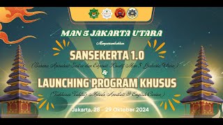 SANSEKERTA 10 BULAN BAHASA MAN 5 JAKARTA [upl. by Derayne]