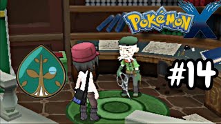 Pokemon X Walkthrough Coumarine City Gym Leader Ramos  Episode 14 [upl. by Chap]