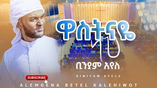 ቢንያም አየለ BINIYAM AYELE ዋስትናዬ ነህ Amharic Gospel song [upl. by Atilem624]