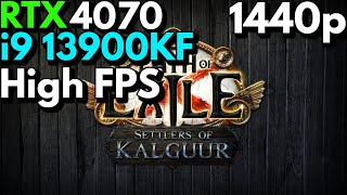 Path of Exile 325 Achieving High FPS at 1440p [upl. by Atelahs946]