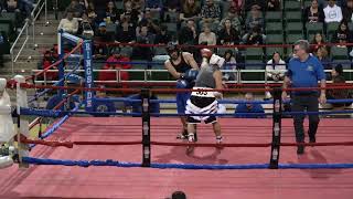 Emmanuel Ojeda VS Cesar Pineda  2024 GOLDEN GLOVES  19th Amateur Fight [upl. by Ainafets225]