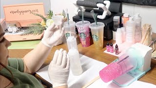 Starbucks Tumbler Epoxy Method Starbucks NEW Drink BARISTA Recommendation [upl. by Nolitta64]