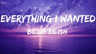 Billie Eilish  Everything I Wanted Lyrics [upl. by Reviel]