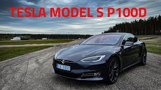 Tesla Model S P100D Семейный спорткар [upl. by Nnylsor]