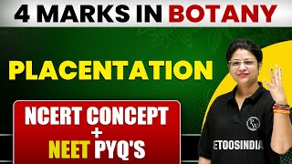 Placentation in Plants  Types of Placentation  NCERT Based Concept in NEET 2023 4 Marks in Botany [upl. by Azarcon754]