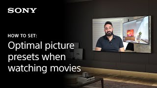 Sony  How to set optimal picture presets when watching movies [upl. by Annoyik]