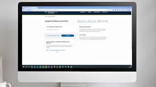 Building Control Portal  The final step in the create process [upl. by Abixah]