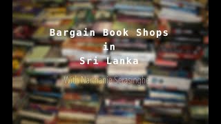 Bargain book shops in Sri lanka  second hand books [upl. by Hannavas]