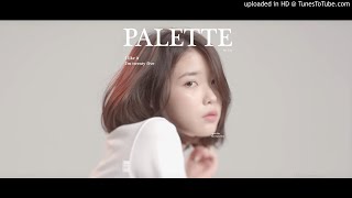 IU  Palette Feat GDRAGON Clean Instrumental [upl. by Ahsietal110]