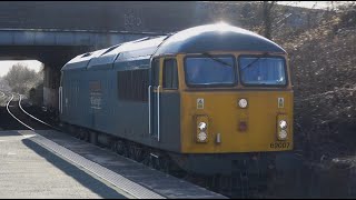 4K Train Spotting At Denton Station With Classes 3760666970 On The 05032024 [upl. by Aihsek721]