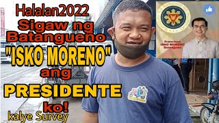 Isko Moreno for President shorts shorts kalyesurvey yormeiskomoreno election2022 [upl. by Acihsay]