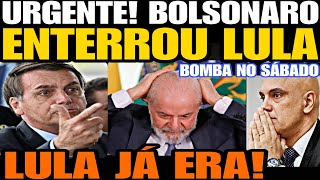 BOMBA NESSE SÁBADO BOLSONARO ENTERROU LULA SEM PIEDADE O PLANO DEU CERTO E JOGO VIROU NA FOLHA SP [upl. by Nace]