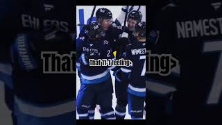 Jets win and move to 111 winnipeg winnipegjets edit canada jets nhl hockey [upl. by Eremaj]