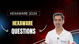 Hexaware Questions  Hexaware 2024 questions and answers [upl. by Skylar29]