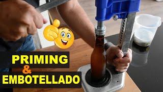 PRIMING con DEXTROSA y embotellado CERVEZA ARTESANAL 🍺 [upl. by Bonina509]