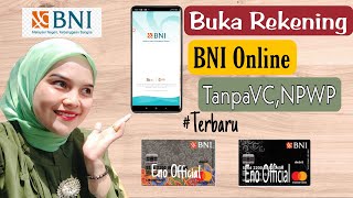 Cara Buat Rekening Tabungan BNI Online Terbaru [upl. by Debera]