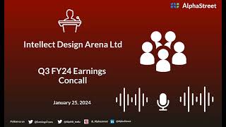 Intellect Design Arena Ltd Q3 FY24 Earnings Concall [upl. by Seafowl269]