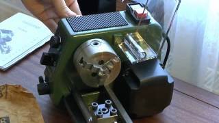 Proxxon PD 250E 1 Распаковка и первые впечатления от станка  Review of the desktop lathe [upl. by Niobe]