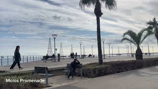 A day in Limassol  the coastal strip of the town [upl. by Halik]