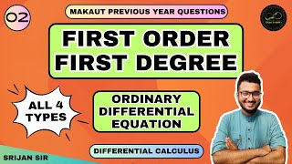 Lec02  First Order First Degree Ordinary Differential Equation  Differential Calculus [upl. by Brawner]