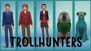 Trollhunters  The Sims 4 CAS video [upl. by Thesda]