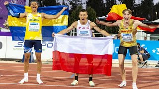 Marek ZAKRZEWSKI mistrzem Europy U18 na 100M REKORD POLSKI [upl. by Swor794]