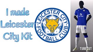 I made a Leicester City home kit… [upl. by Ennaitsirk411]