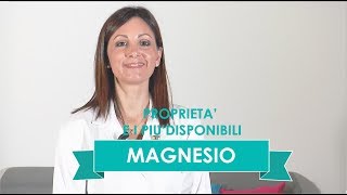 Magnesio i più Biodisponibili quali scegliere Proprietà e benefici [upl. by Baskett]