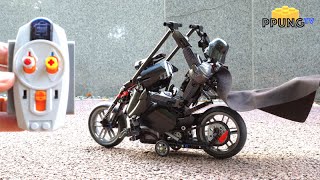 LEGO Bike Rider  Darth Vader LEGO Technic RC Motorized 8051 by 뿡대디 [upl. by Eirrek]