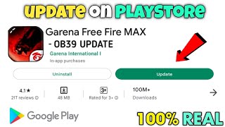 UPDATE  Update Free Fire MAX OB39 😲 300 MB Update For Old Free Fire [upl. by Gehman]