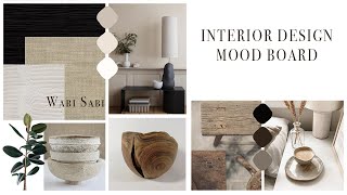 How to build Interior Design Digital Mood Board Using Photoshop [upl. by Hgielrebma]