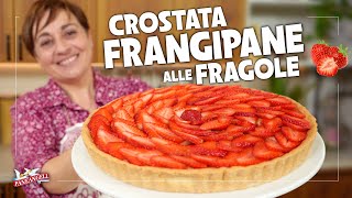 CROSTATA FRANGIPANE ALLE FRAGOLE Ricetta Facile  Fatto in Casa da Benedetta [upl. by Nesbitt]