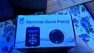 Coral Box Reverse Nano Pump RN1 unpacking [upl. by Neehs]