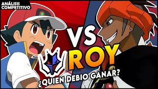 ASH VS ROY ¿GUIÓN  POKEMON VIAJES  ANÁLISIS COMPETITIVO [upl. by Eltsyrk]