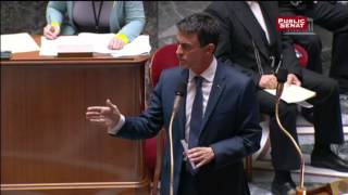 Mort dAbaaoud  Valls salue la neutralisation dquotun des cerveauxquot des attentats [upl. by Dibbell304]