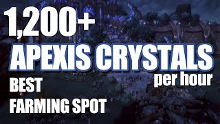 1200 Apexis Crystals Per Hour Farm Spot for Farming Apexis Crystals [upl. by Gilba]