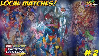 Marvel vs Capcom Fighting Collection Arcade Classics Local Matches Part 2  YoVideogames [upl. by Ralph]