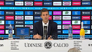 THIAGO MOTTA post UdineseJuve 02 conferenza stampa quotKoopmeiners speciale non riesco a toglierloquot [upl. by Pena]