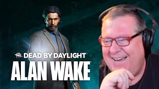 Dead By Daylight Alan Wake is here His Lore amp Perks amp gameplay from the PTB [upl. by Palecek444]