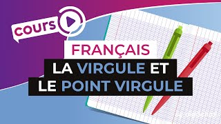 Cours de français sur la ponctuation  la virgule et le point virgule [upl. by Enihpets809]