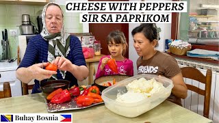 Recept za naš Nanin sir sa paprikom  Nanas cheese with peppers recipe  English sub [upl. by Norud123]