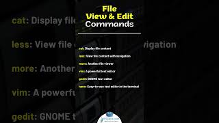 💥Linux Tips  Linux Commands  File View amp Edit IPCiscocom linux [upl. by Ordnagela]