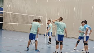 2aDivjuvmasc Campionat A Volei Mataró CNS Blau [upl. by Bradlee]